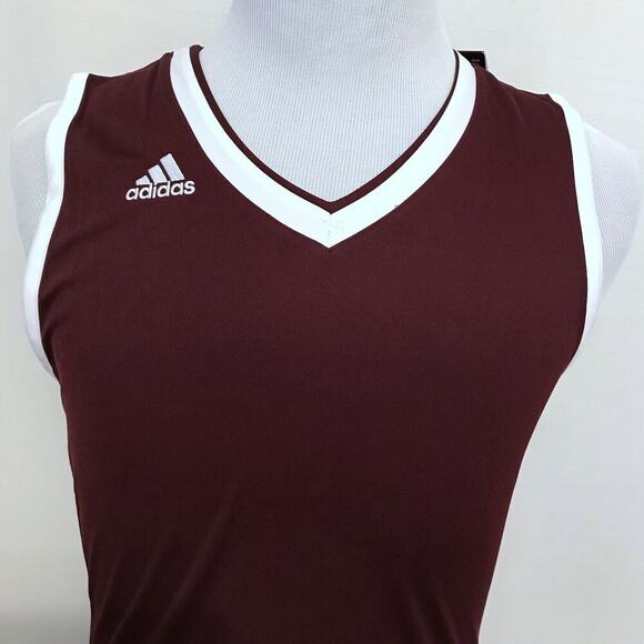 Adidas NWT Maroon Generic Team Jersey Men M - Picture 2 of 10